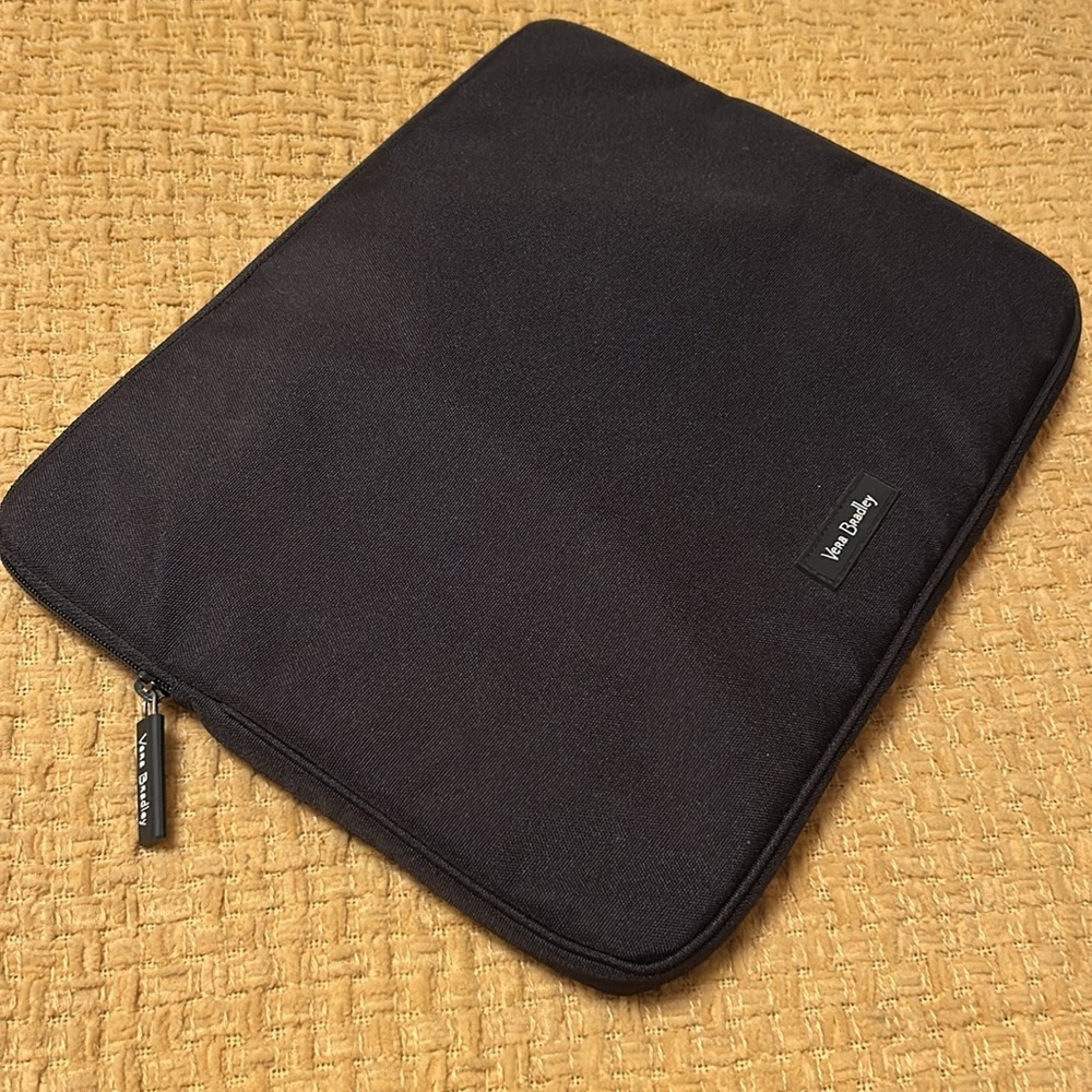 Vera Bradley Classic Black Laptop Sleeve